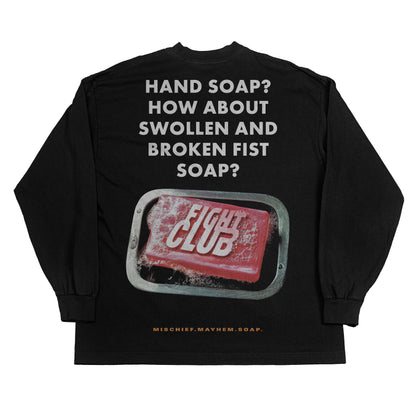 Fight Club "Broken First Soap" F&B print Longsleeve