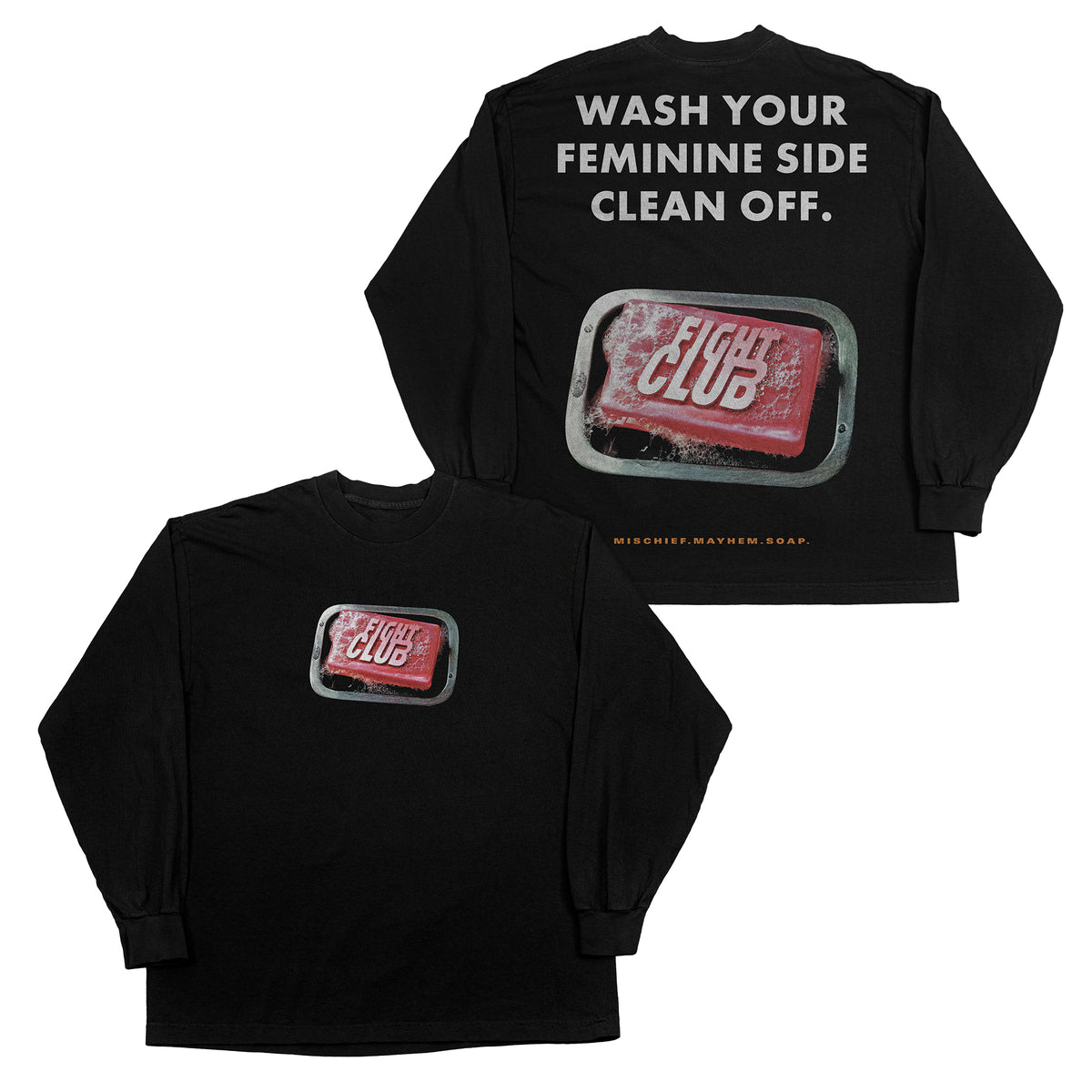 Fight Club "Feminine Side" F&B print Longsleeve