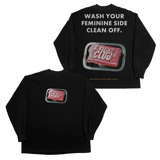 Fight Club "Feminine Side" F&B print Longsleeve