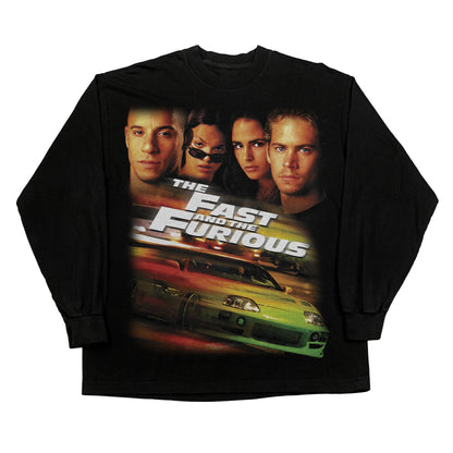 the Fast and the Furious (2001) F & B Print Longsleeve
