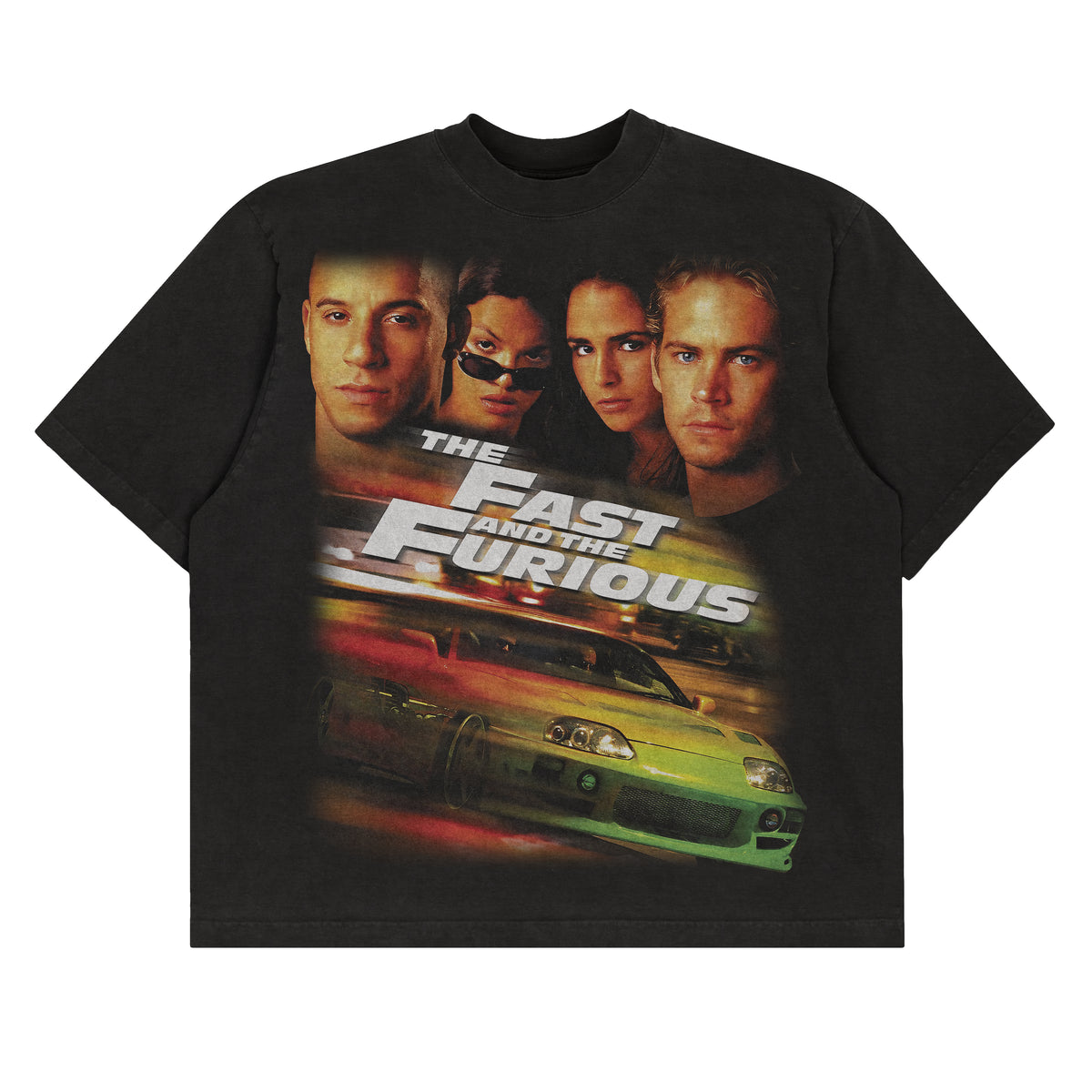 the Fast and the Furious (2001) F & B Print -  Tee