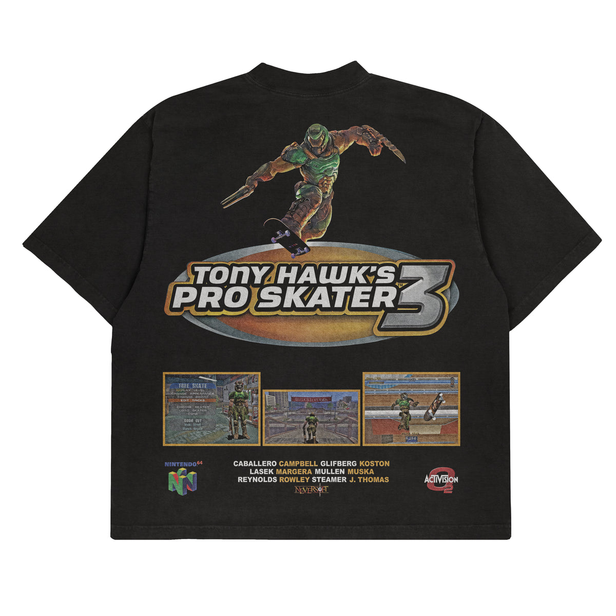 Tony Hawk 3 Doom Slayer F&B - Tee